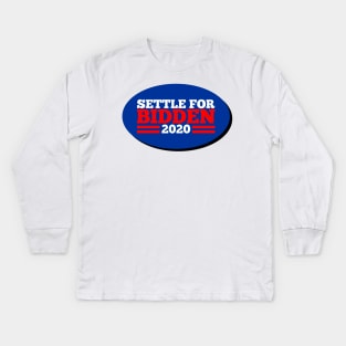 settle for bidden Kids Long Sleeve T-Shirt